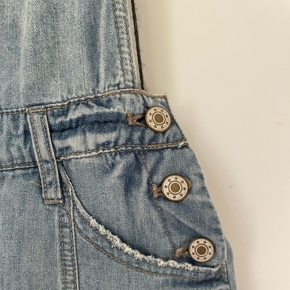 Free People Denim Overalls 0 - Picture 2 of 8